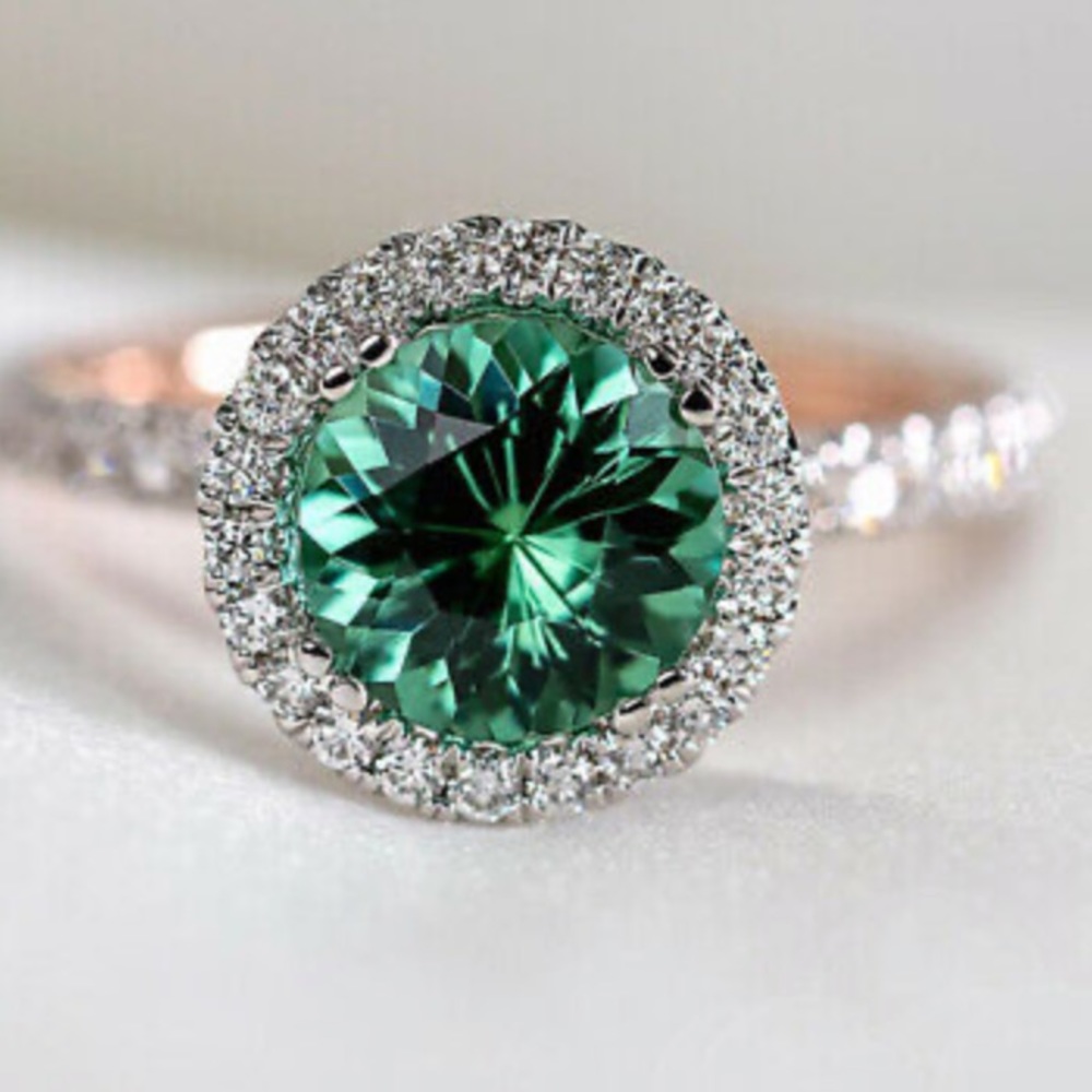 New Gorgeous Two tone 925 silver Ring - Picture 3 of 12